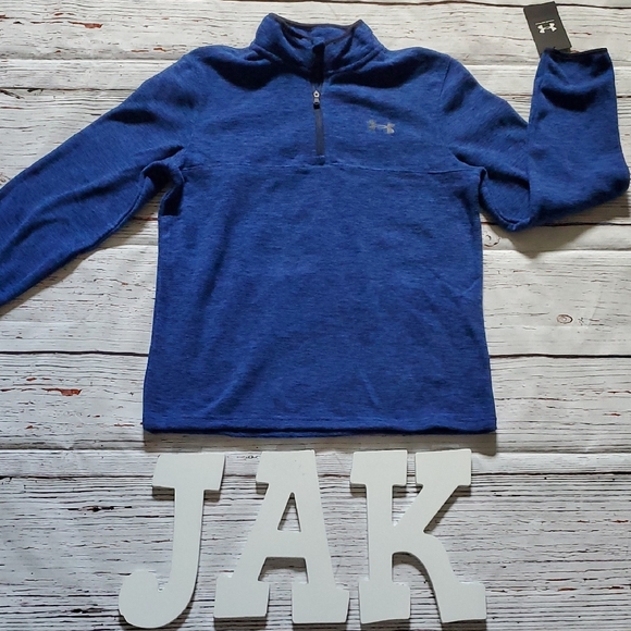 Under Armour Other - 🆕️ Under Armour Boy's Blue Pullover Fleece